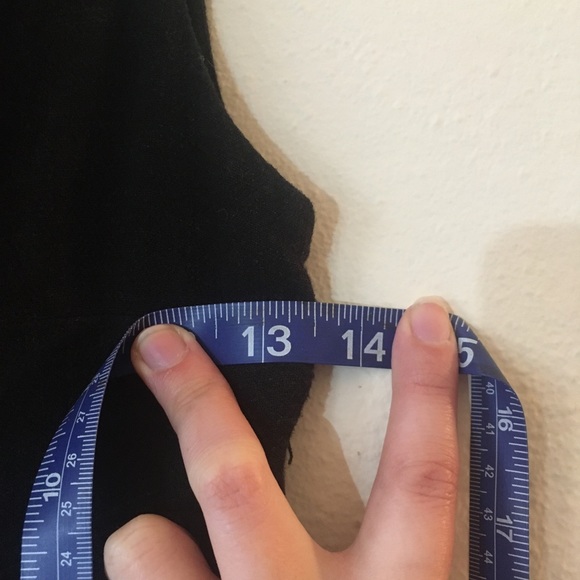 Black Linen Blend Dress With Tie Bust and Buttons - Picture 7 of 10